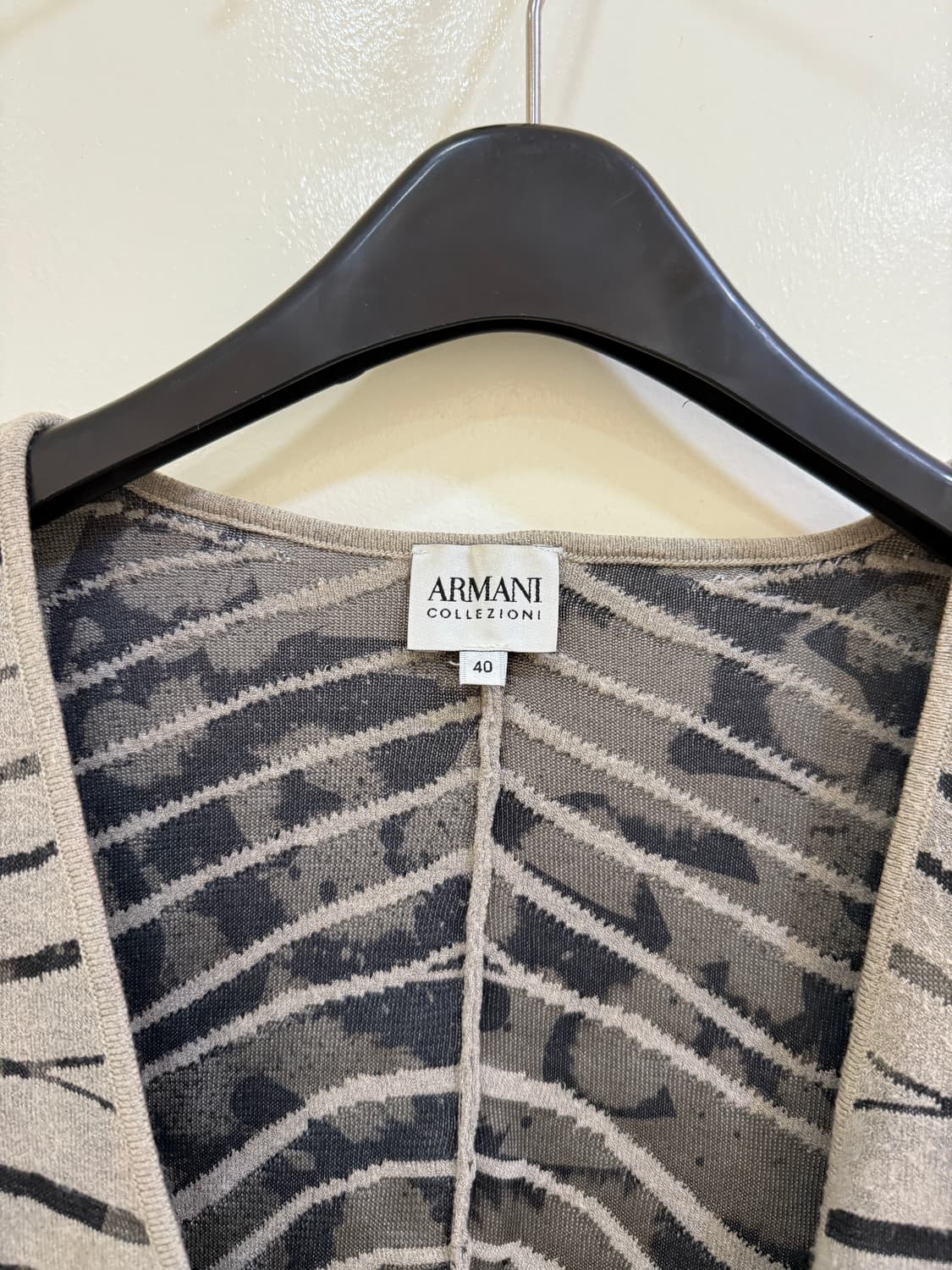 아르마니 꼴레지오니 집업 가디건(정품) 상품이미지4
