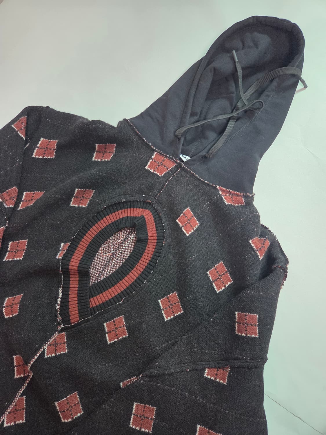 [L] 조던 루카 JORDANLUCA jaded 후드 니트 상품이미지2