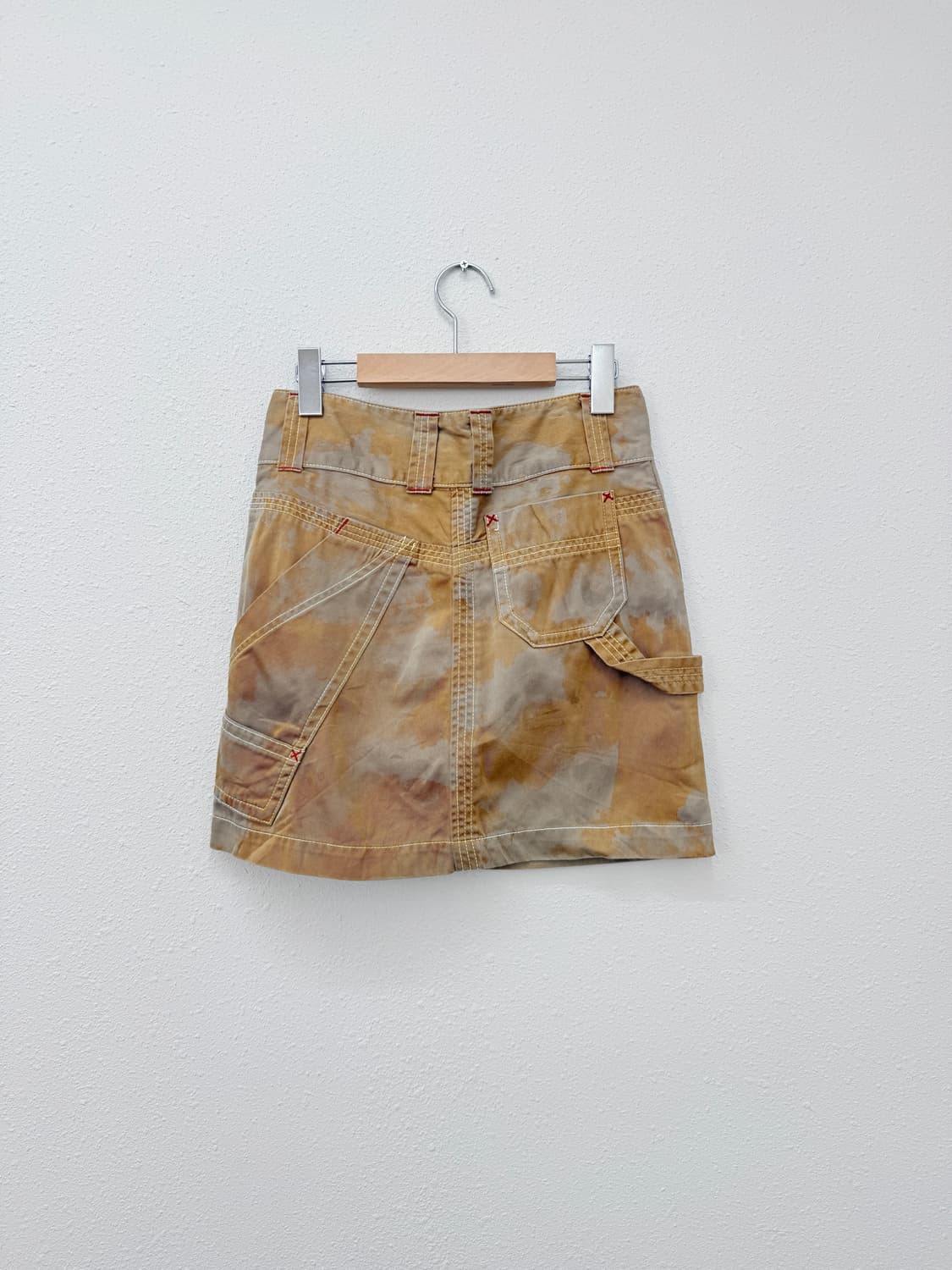 빈티지 Avirex 카모플라쥬 카고 미니 스커트 상품이미지4