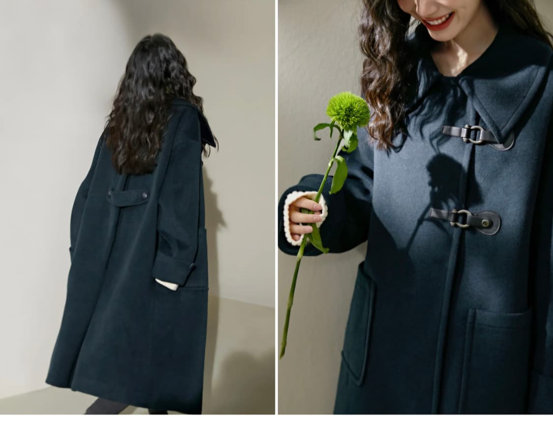 KUOSE 쿠오세 버클 코트 상품이미지2