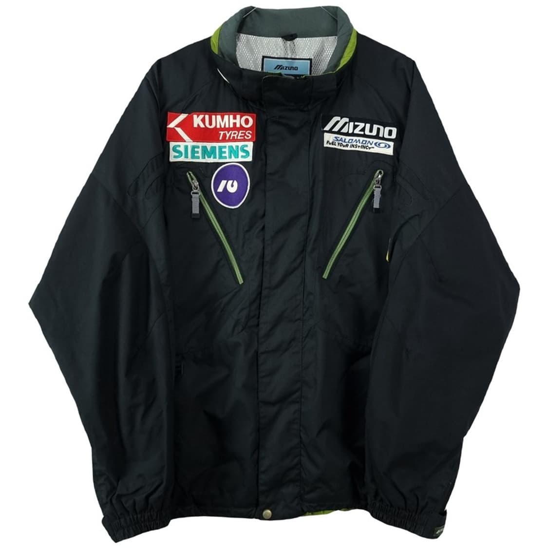 [미즈노] 살로몬 스폰서 올드스쿨 스키 점퍼 블랙 M19936 상품이미지2