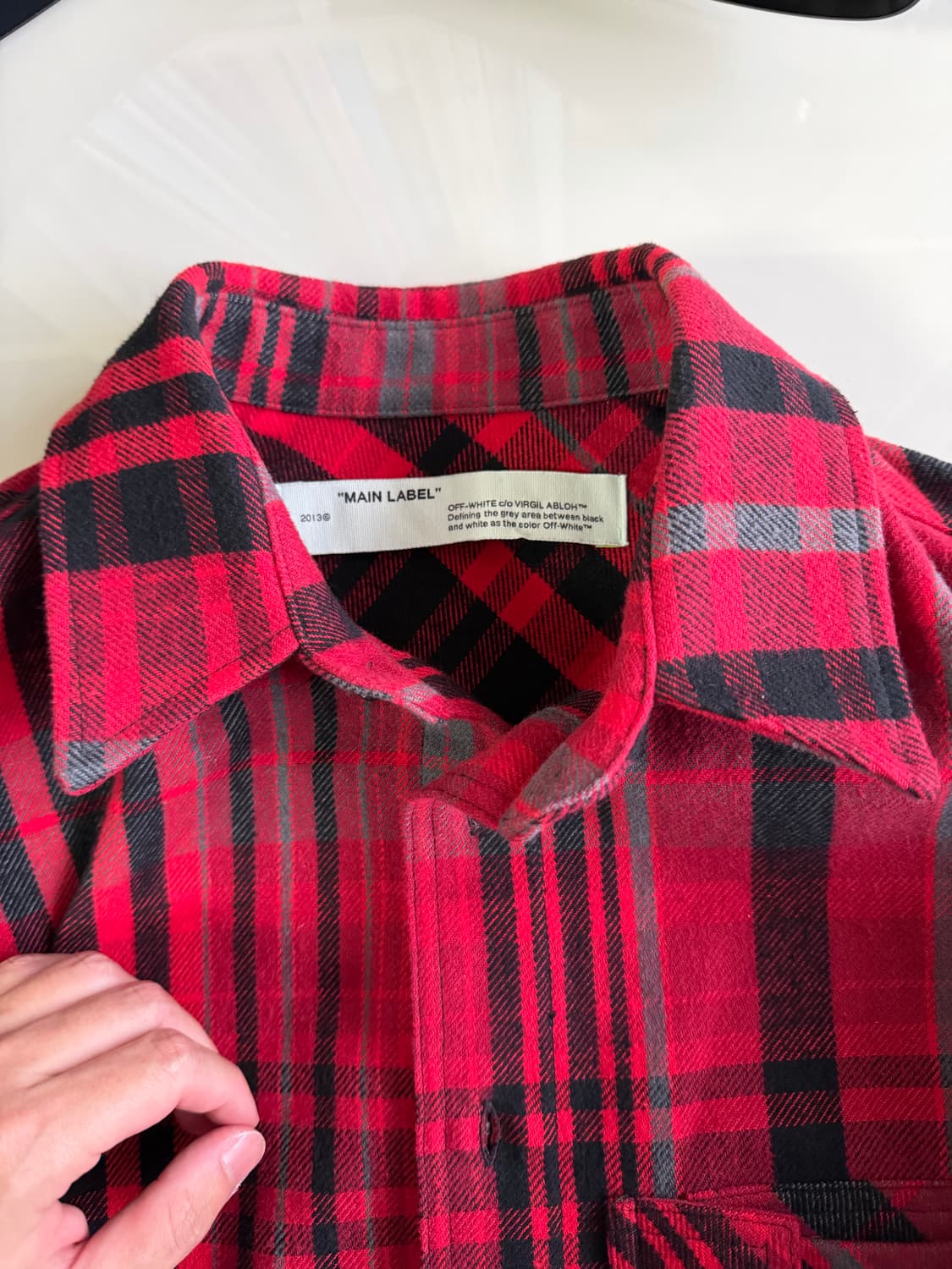 오프화이트 플란넬 상품이미지3