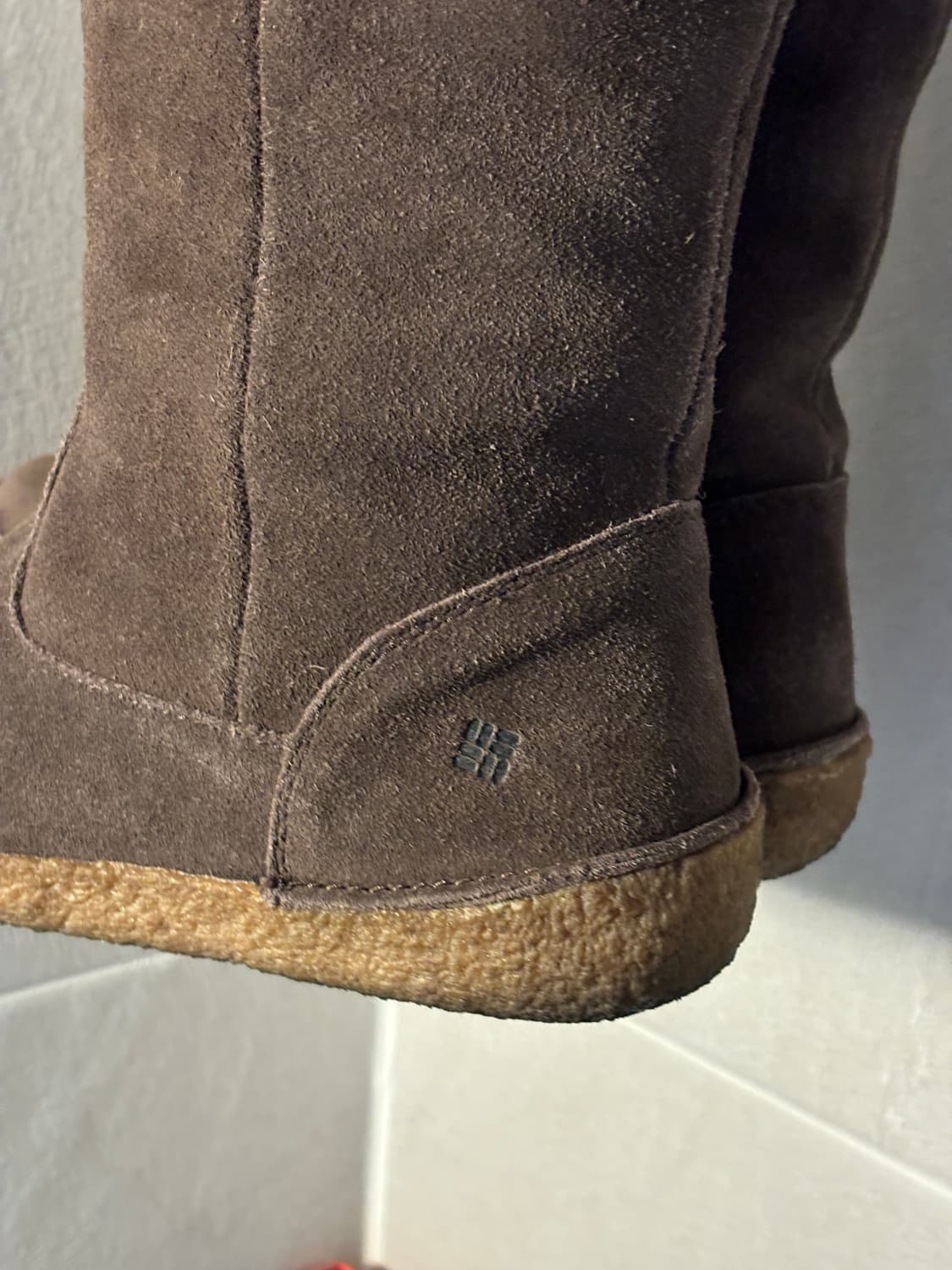 컬럼비아 스웨이드 퍼부츠 상품이미지5