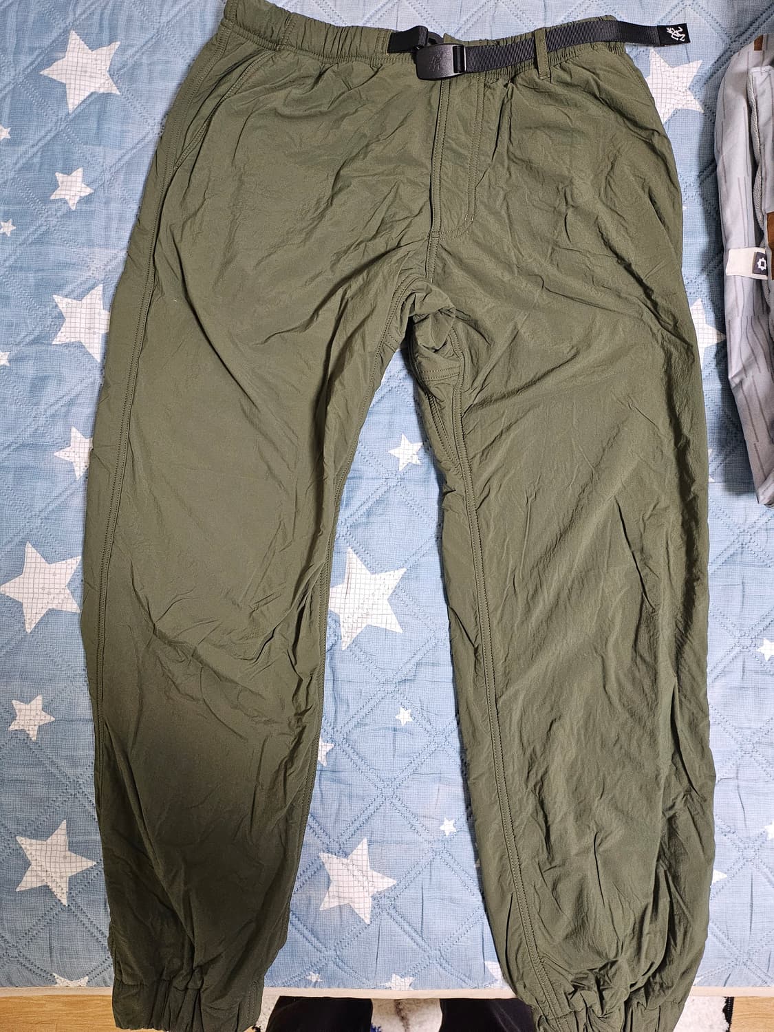 그라미치 우븐 나일론 트랙팬츠 (기모) 상품이미지1