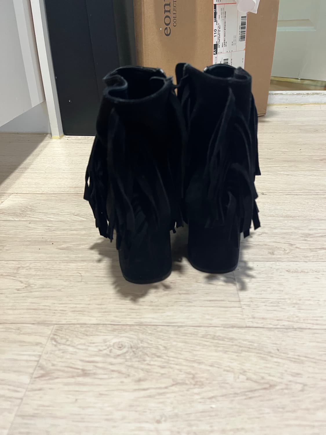 프라다 세무 웨스턴 부츠 36 반 상품이미지2