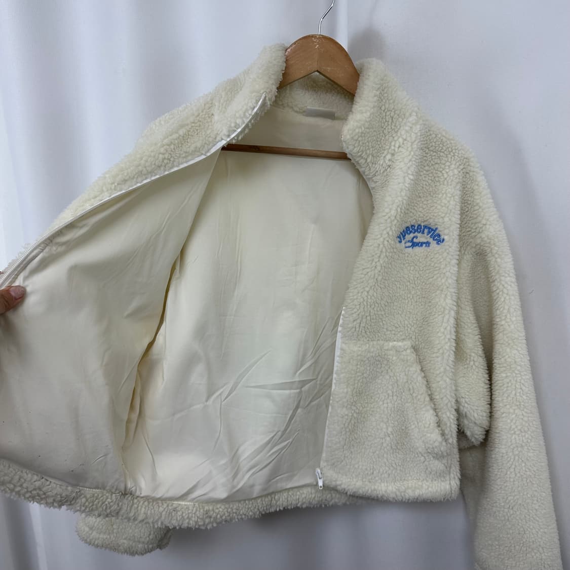   타입서비스 여자 뽀글이 자켓  ONE SIZE 상품이미지4