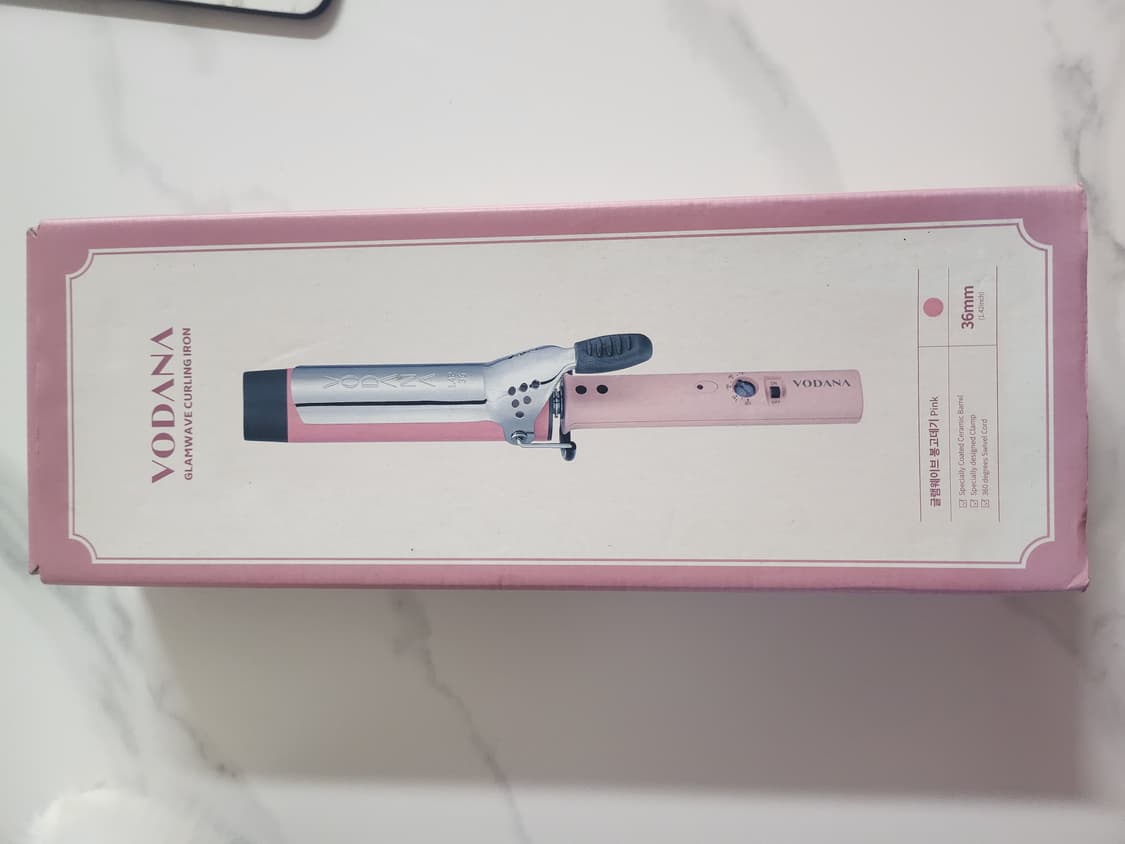 보다나 글램웨이브 봉고데기 프리볼트 36mm 핑크 상품이미지4