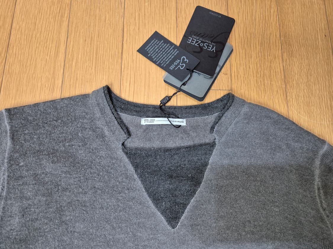 이태리 yeszee 코튼 니트 상품이미지3