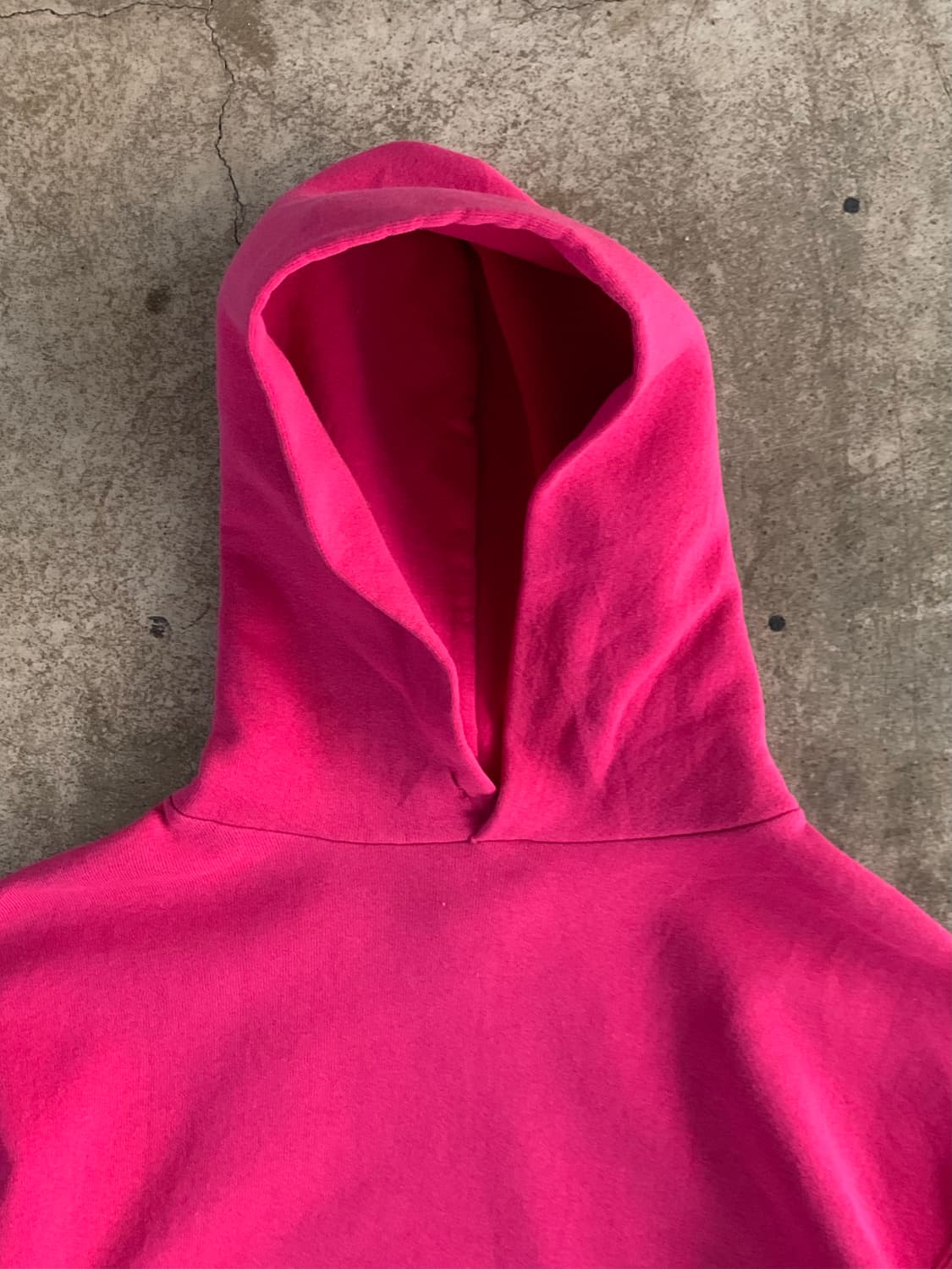 80s 러셀 애슬레틱 튜블러 스웻 후디 마젠타 상품이미지3