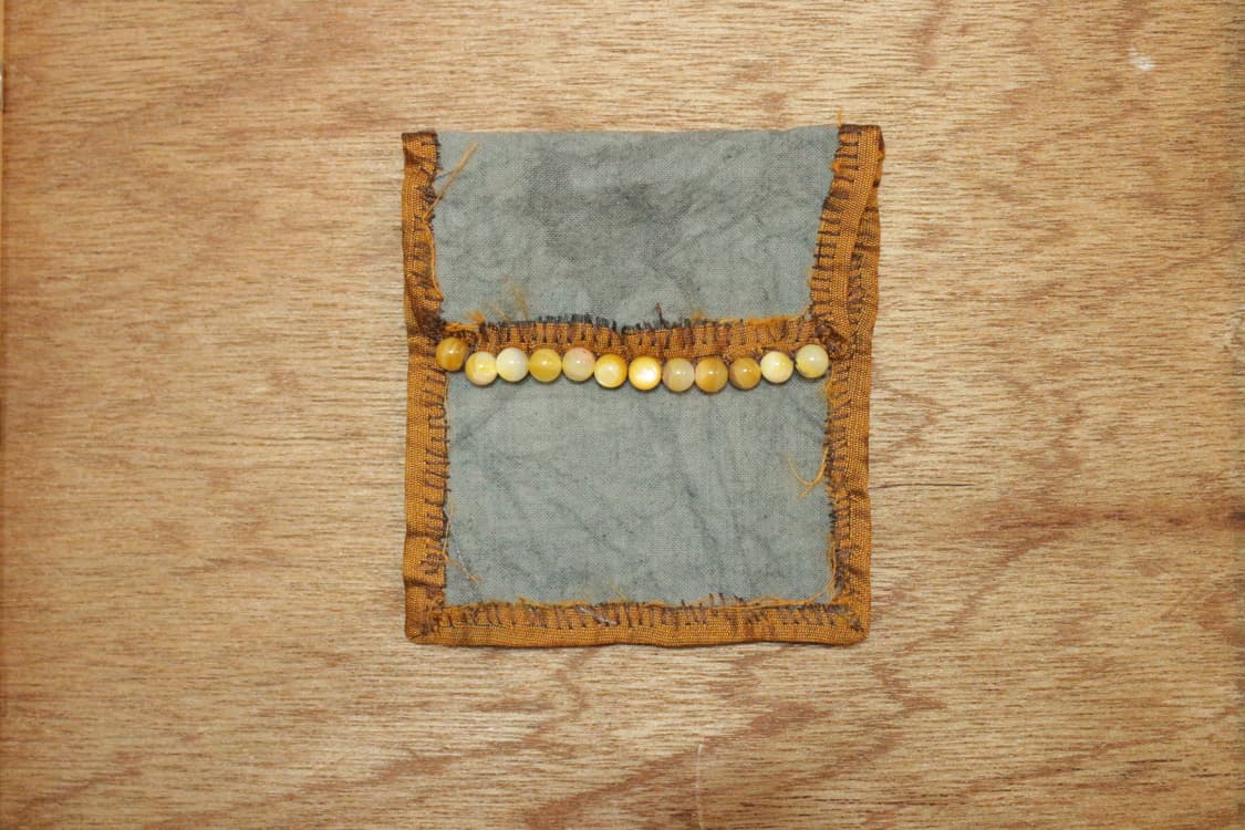 명주-자개 손바느질 지갑 상품이미지1