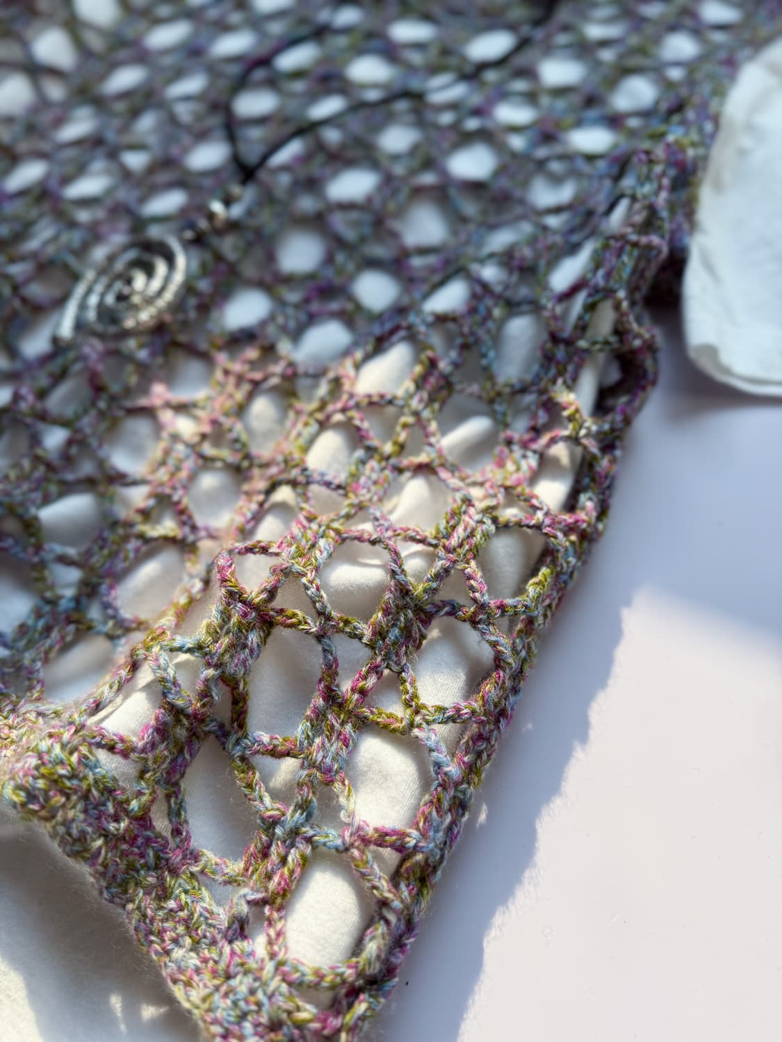 Handmade Bokashi Crochet Vest 0249 상품이미지4