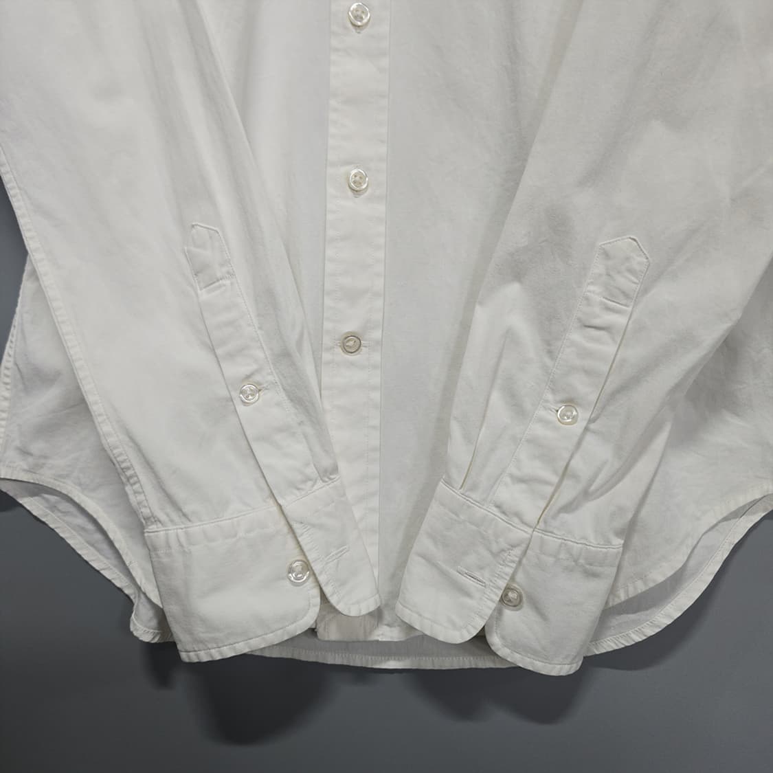 폴로 랄프로렌 (POLO) 여성용 클래식 화이트 셔츠 상품이미지3