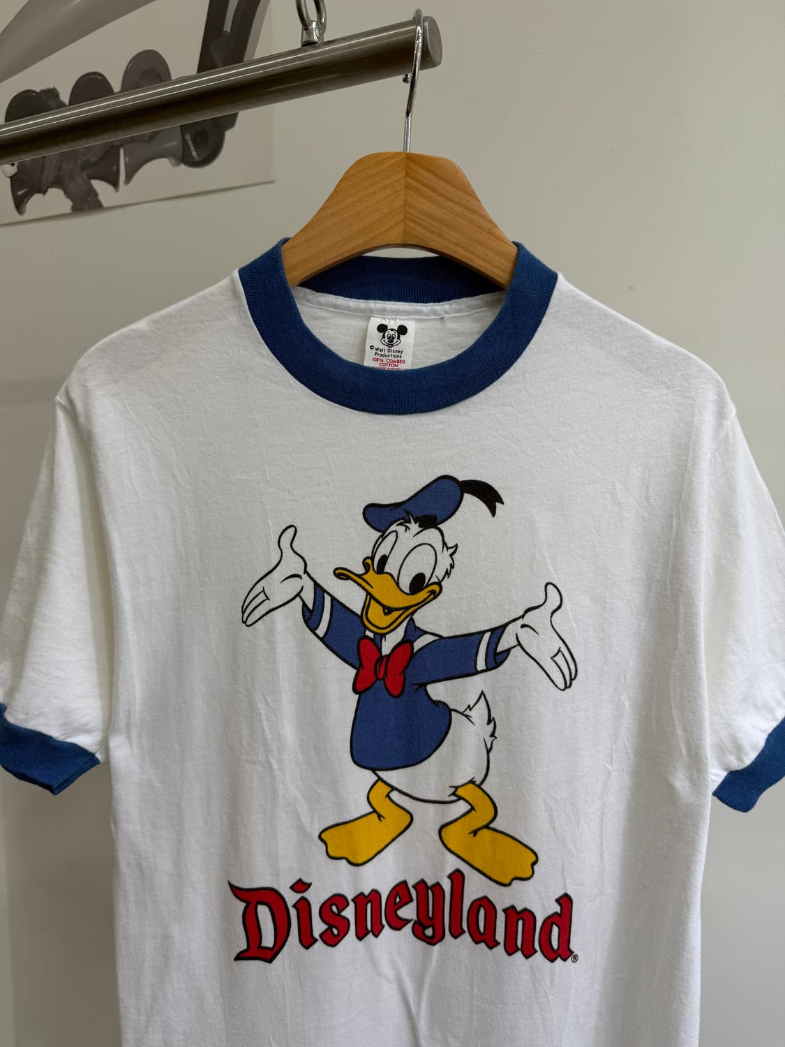 DISNEY (Made in USA) 도날드덕 티셔츠 상품이미지3