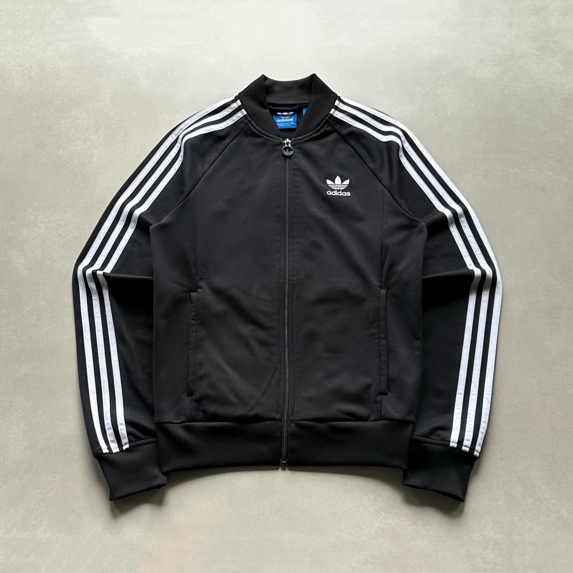 [XS]아디다스 트레포일 블랙 트랙탑 져지 상품이미지1