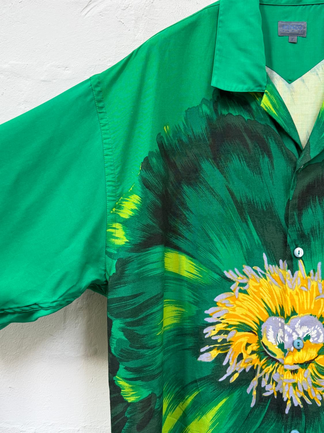 Kenzo 겐조 90's 메이드인재팬 플라워 셔츠 F 상품이미지4