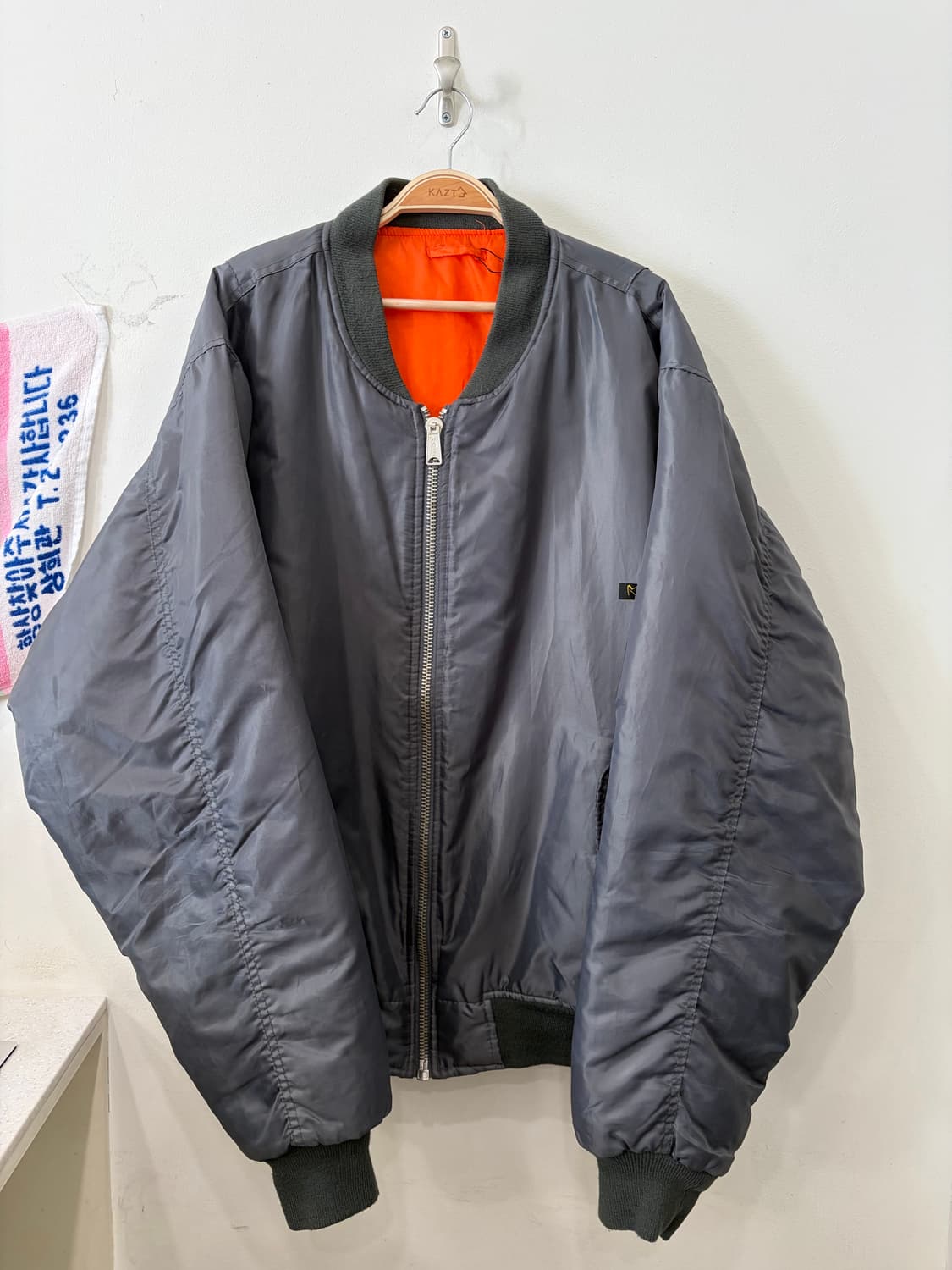 305. 로스코 ma-1 자켓 건메탈 상품이미지1