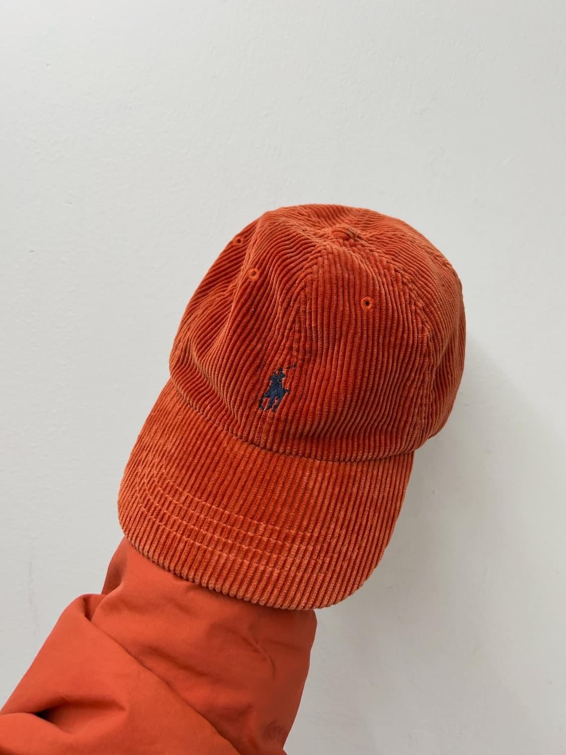 폴로 랄프로렌 코듀로이 볼캡 오렌지 상품이미지1