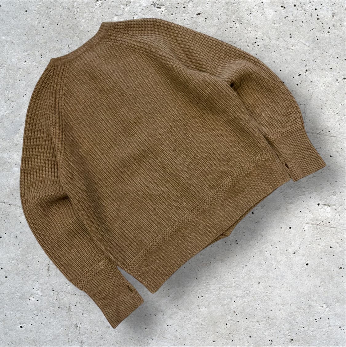 [XL] 커버낫 브라운 립 니트 가디건 B675 상품이미지2