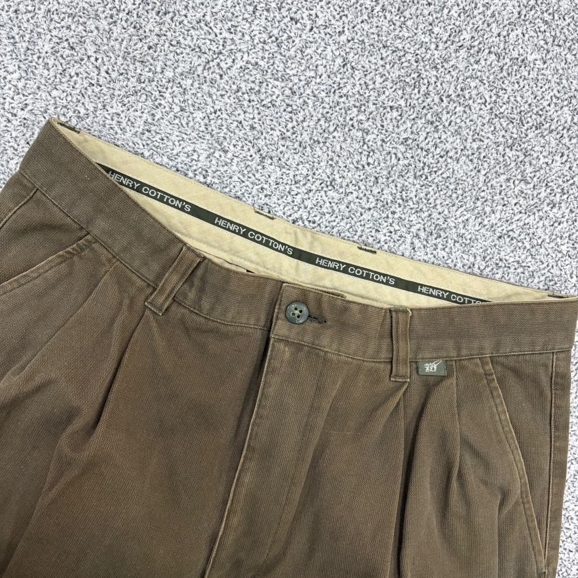 80-94 헨리코튼 골프 면바지 치노팬츠 0511J 상품이미지2