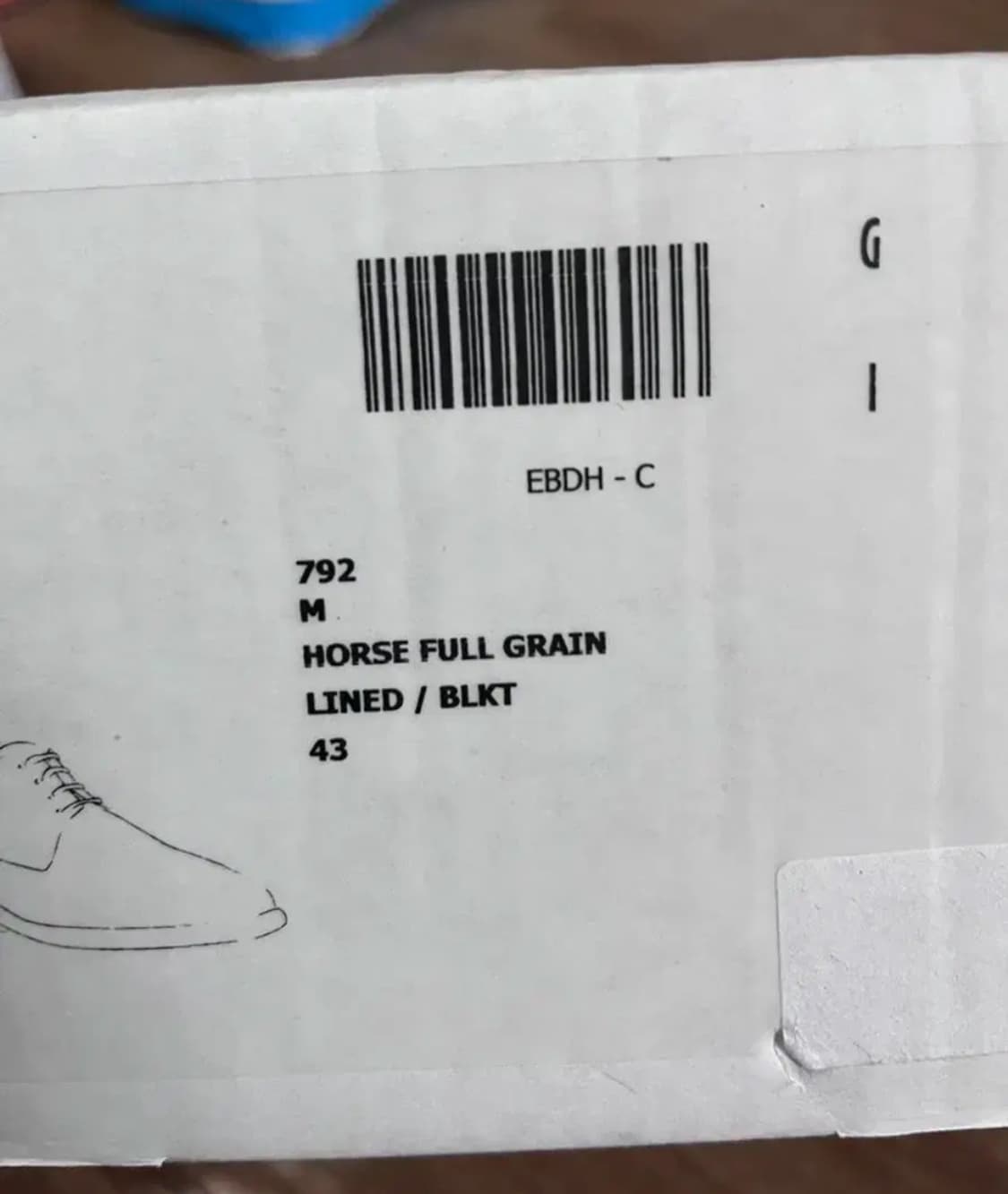 구이디(guidi)792 43사이즈 판매합니다. 상품이미지9