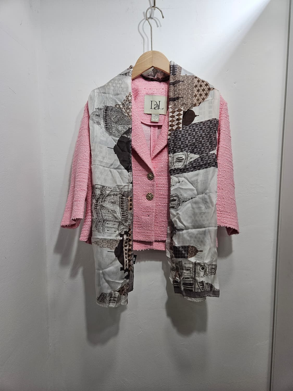 메트로시티(Metro city) 실크 100% 스카프  상품이미지1