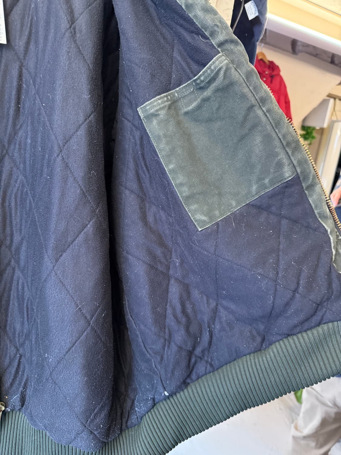 칼하트 액티브 자켓 J130 MOS 모스 그린 후드 XL 상품이미지5