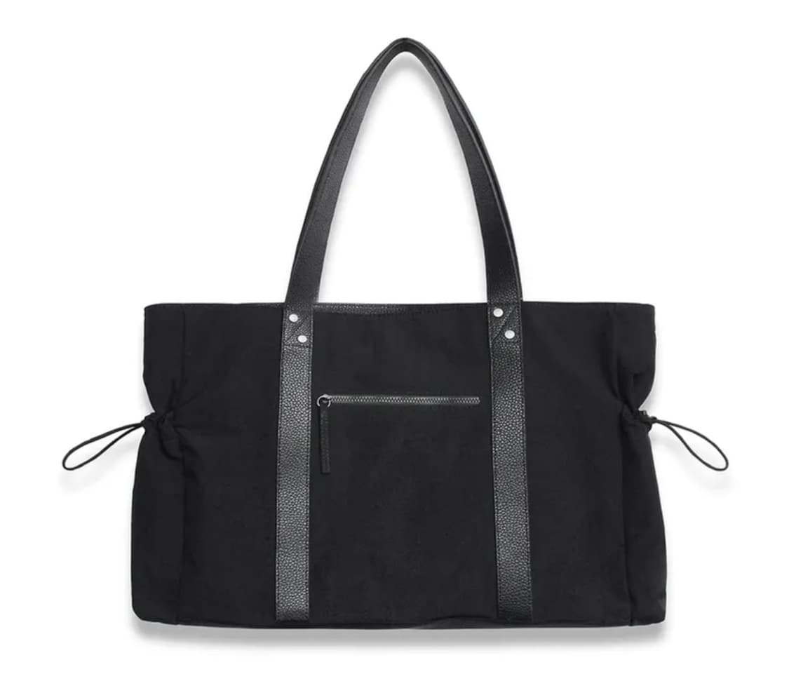 도프제이슨 레더 핸들 보스턴백 BLACK 상품이미지2