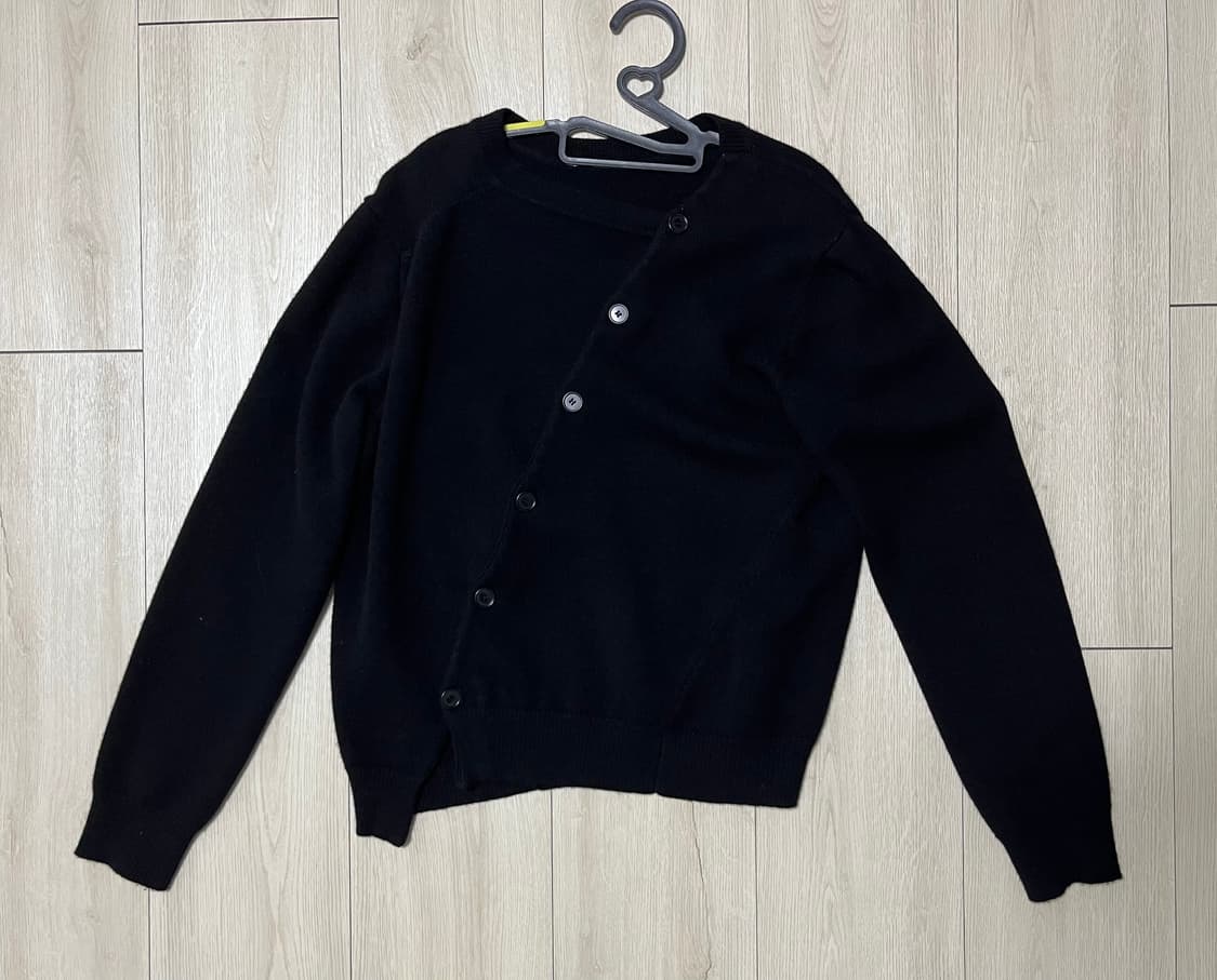 ee누마레 - 2 WAY CARDIGAN BLACK 상품이미지1