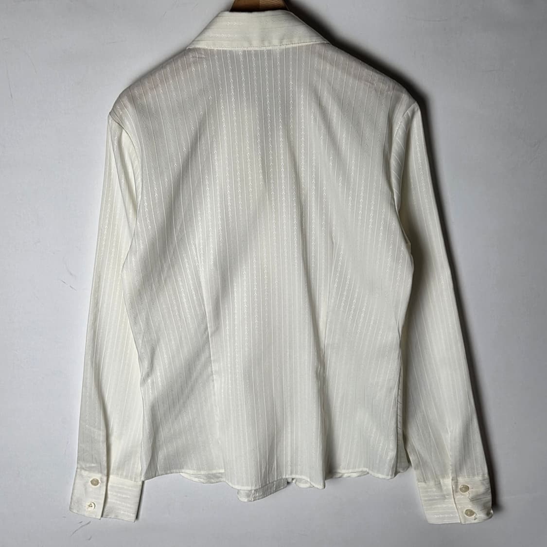 [Cosa de ver] 프릴 오픈카라 블라우스 상품이미지2