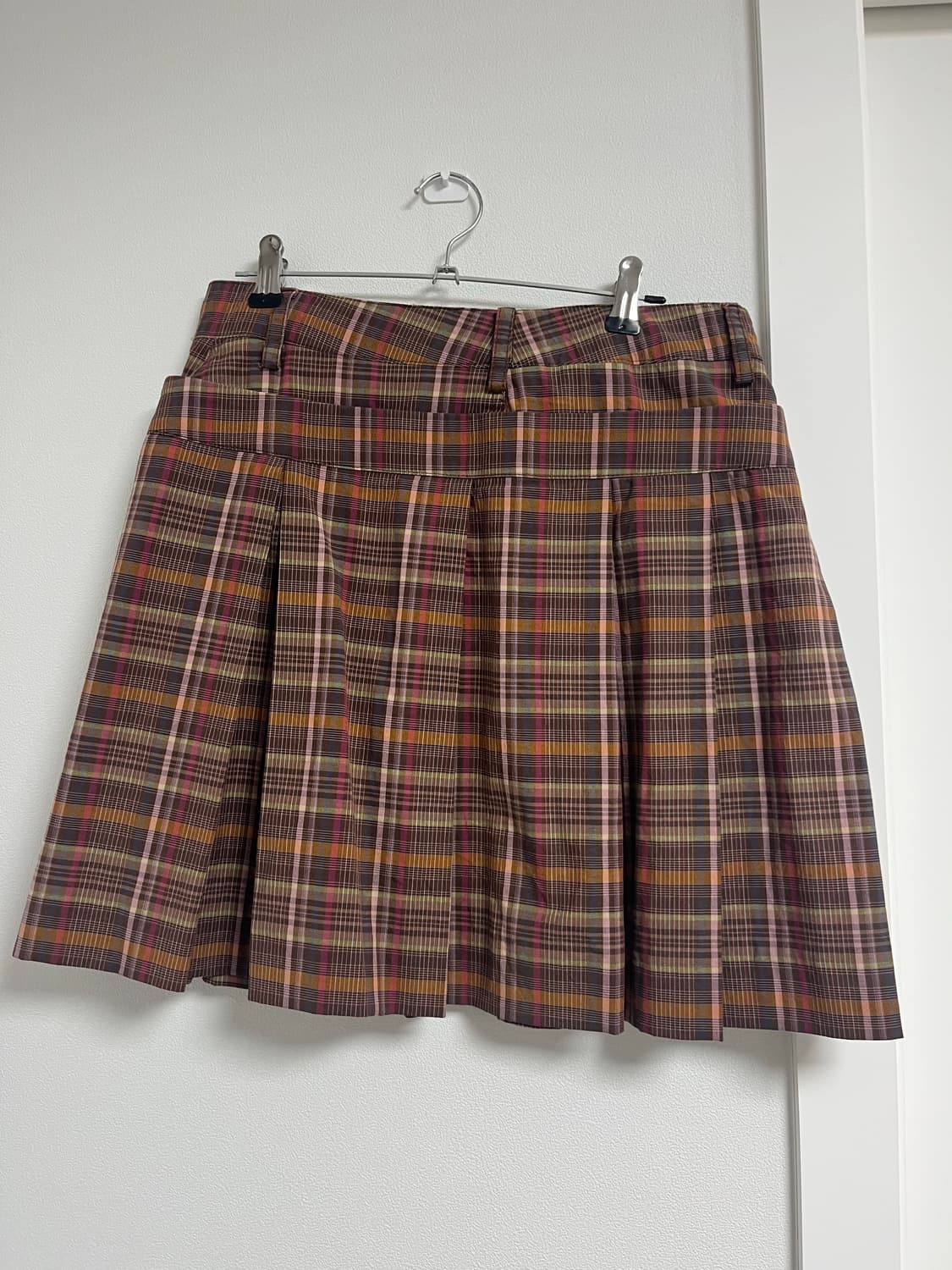 유럽 빈티지 체크 스커트 상품이미지6