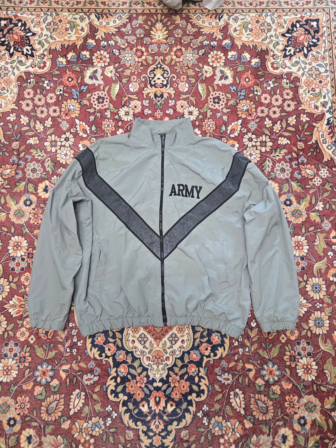 미군 US ARMY IPFU 트레이닝 자켓 (XL-R) 실측2XL 상품이미지1