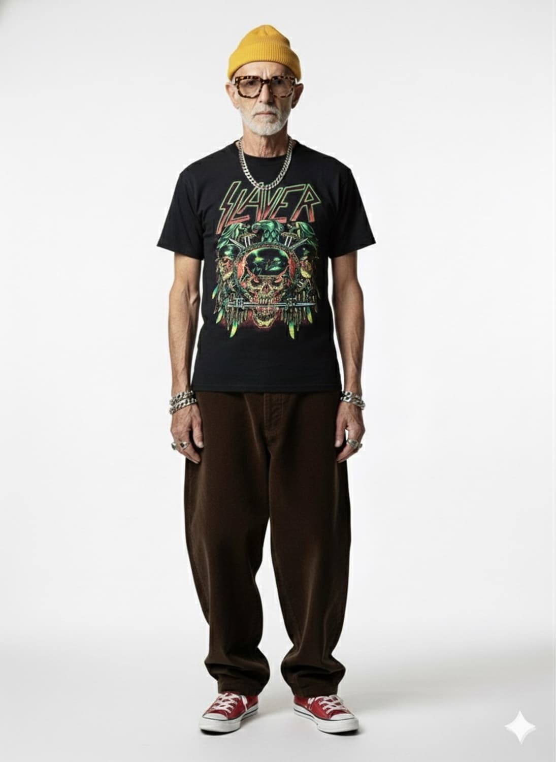 메탈의 전설! SLAYER 슬레이어 오피셜 밴드티 - M 상품이미지1