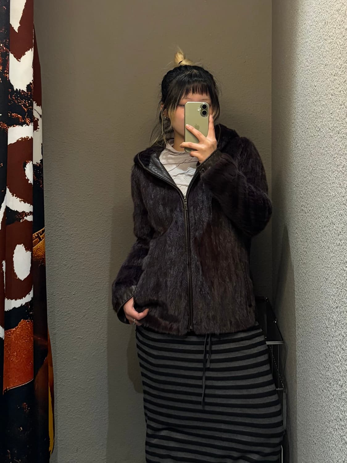 빈티지 후드 퍼자켓 상품이미지2