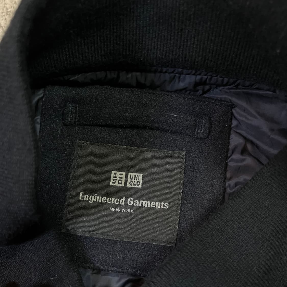 유니클로 x 엔지니어드가먼츠 울 블루종 자켓 상품이미지3