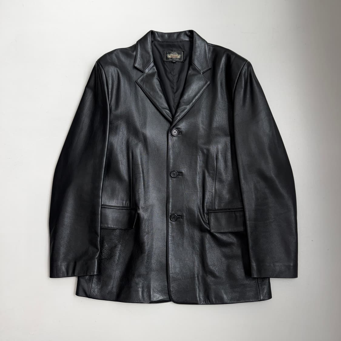 빈티지 양가죽 리얼레더 가죽 블레이저 자켓 상품이미지2