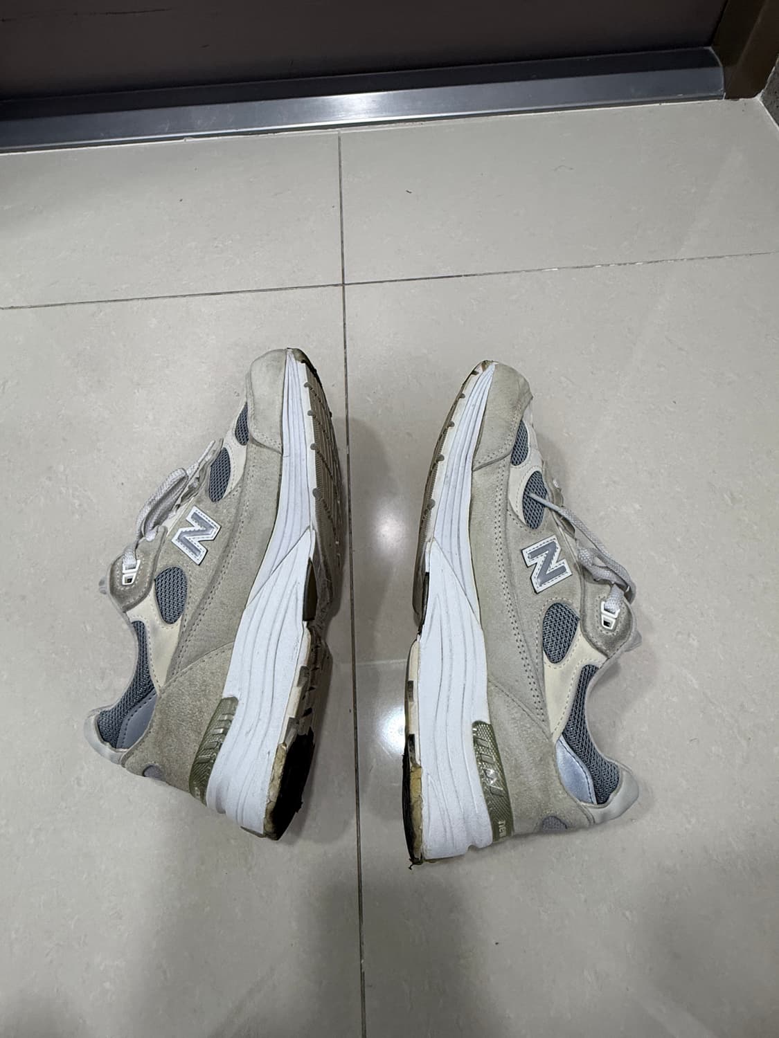 뉴발란스 992 화이트실버 260 상품이미지2