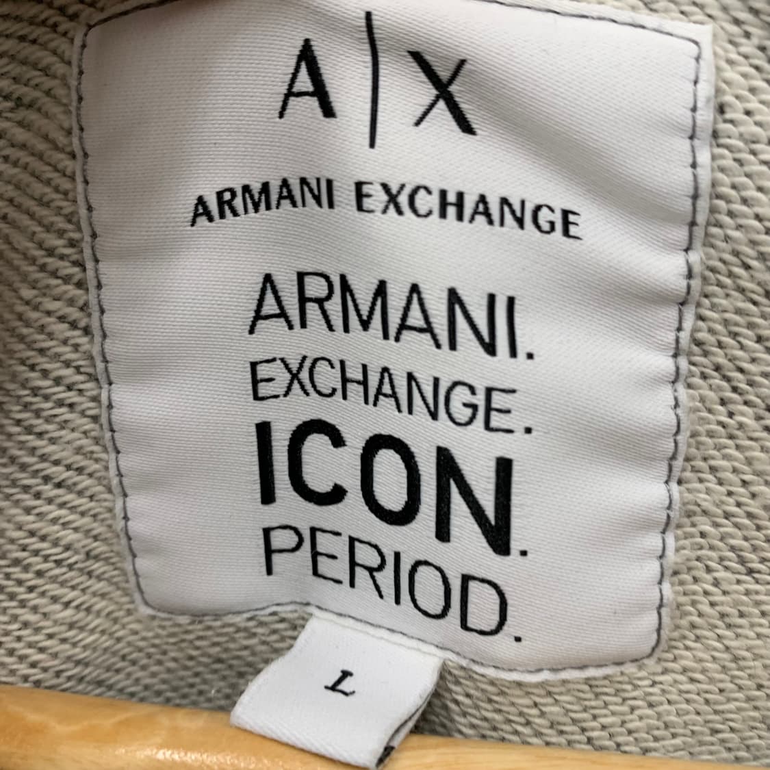 아르마니 익스체인지 자수로고 맨투맨 상품이미지3