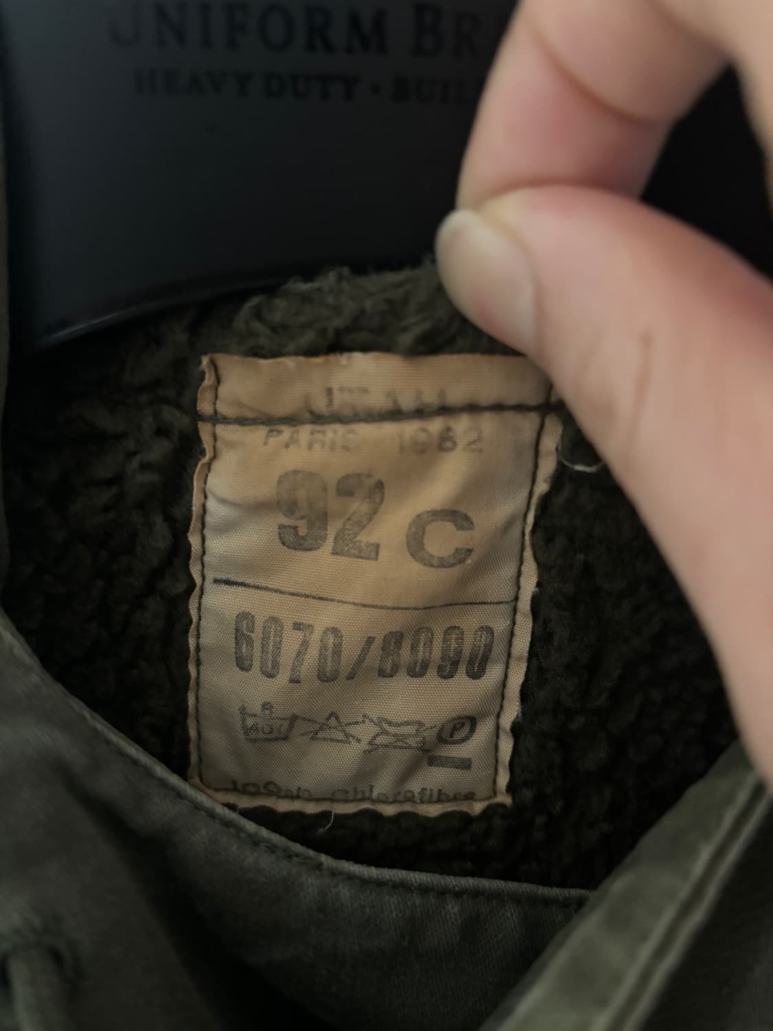 80‘s french army m-64파카  상품이미지6