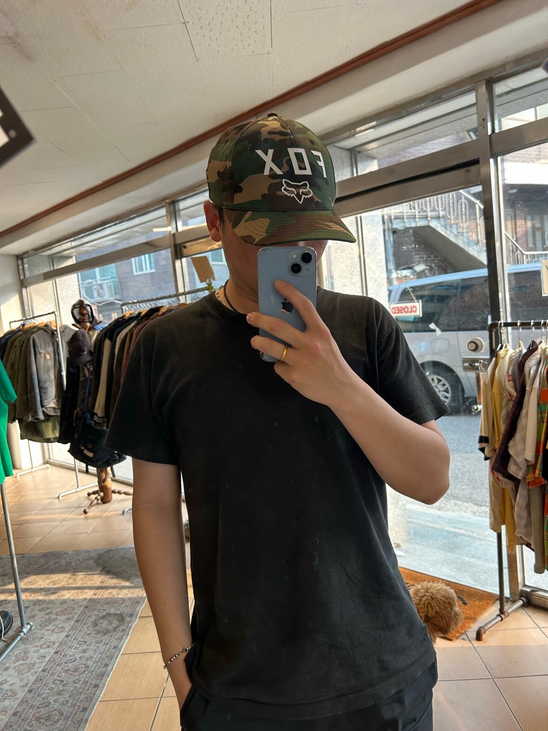 폭스레이싱 카모플라쥬 캡 상품이미지5