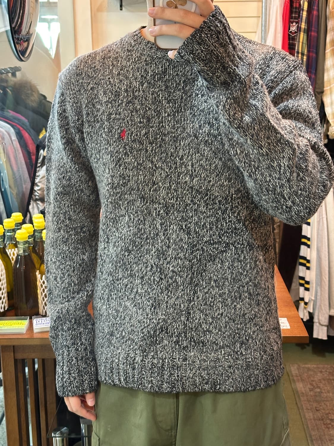 폴로 랄프로렌 램스울 보카시 니트 상품이미지2