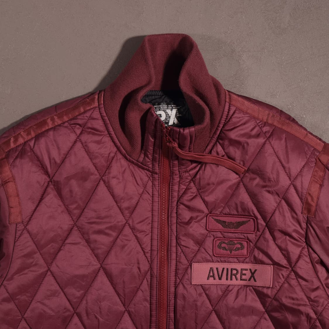 아비렉스 재팬 퀄팅자켓 상품이미지2