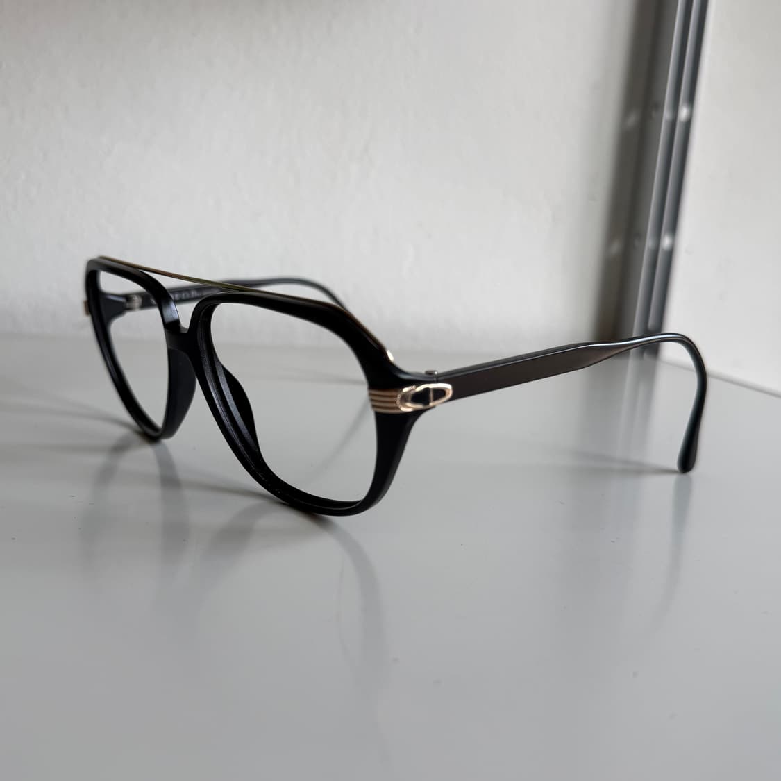 80s 디올 오버사이즈 프레임 안경 상품이미지4