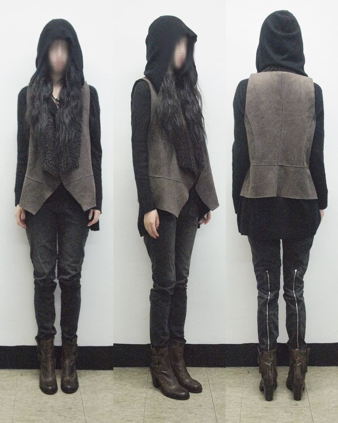 스텔라맥카트니 백지퍼 데님 라이더팬츠 상품이미지1