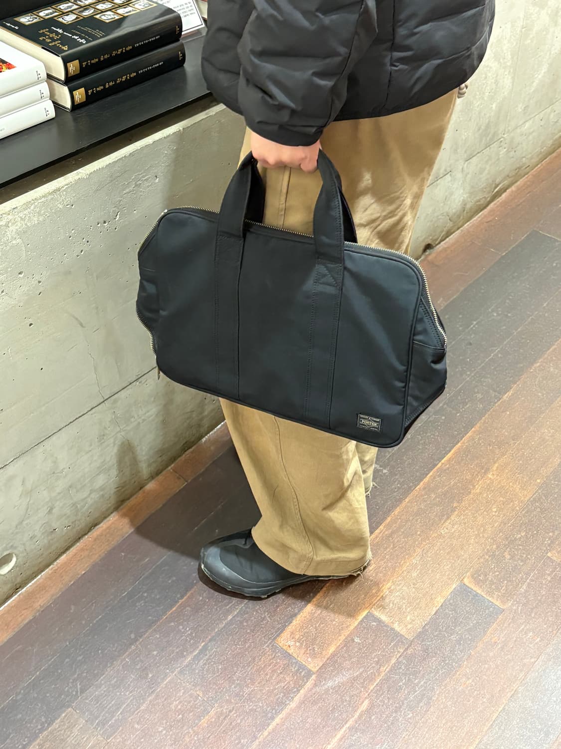 (연말할인🖤)요시다 포터 x 찰리 브라운 보스턴백 상품이미지2