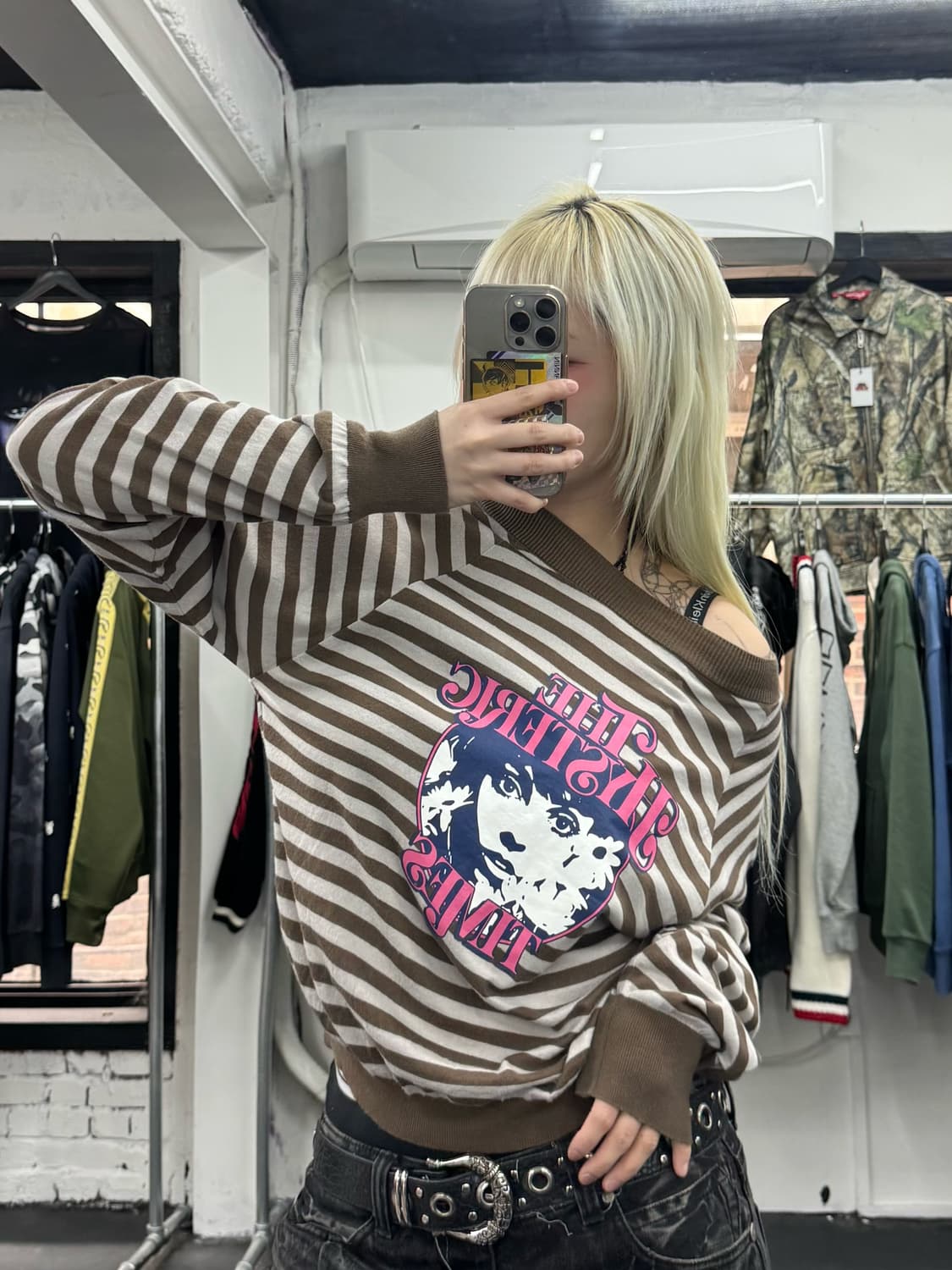 히스테릭 글래머 히스걸 롱슬리브 상품이미지4