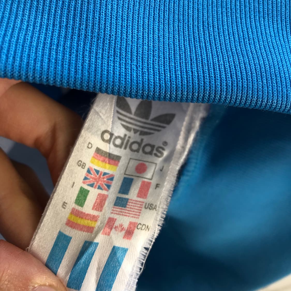 아디다스 90s 블루 네이비 져지 상품이미지5