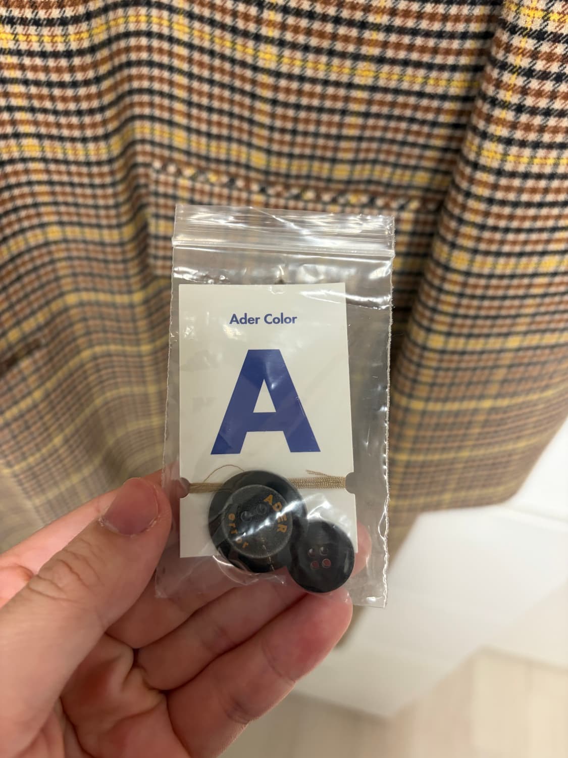 아더에러 Ader error 체크 싱글코트  상품이미지6