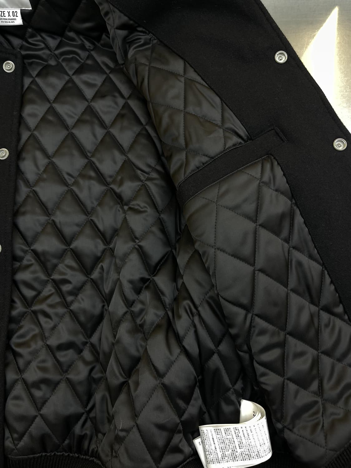 더블탭스 22aw 뉴욕 바시티 자켓 상품이미지7