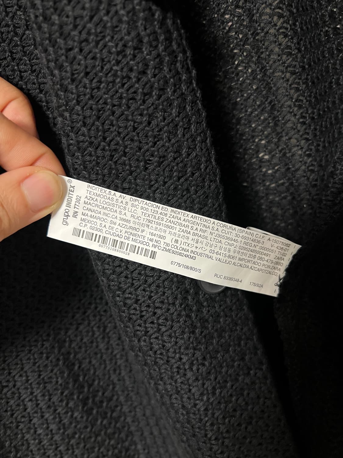 자라 남성 블랙 바캉스 반팔 셔츠 새제품 상품이미지4