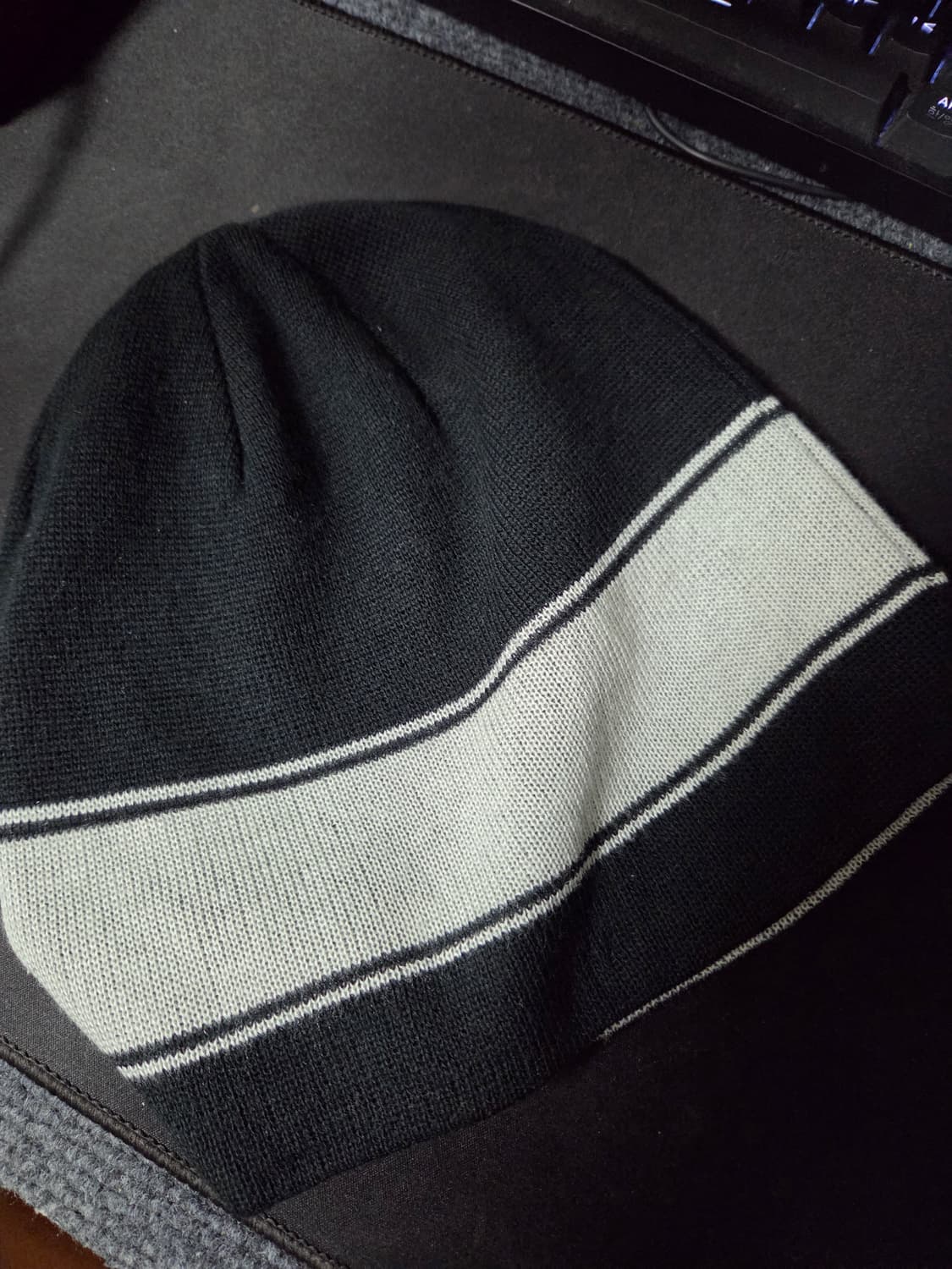 오클리 TNP 리버시블 비니  (블랙아웃:화이트) 상품이미지6